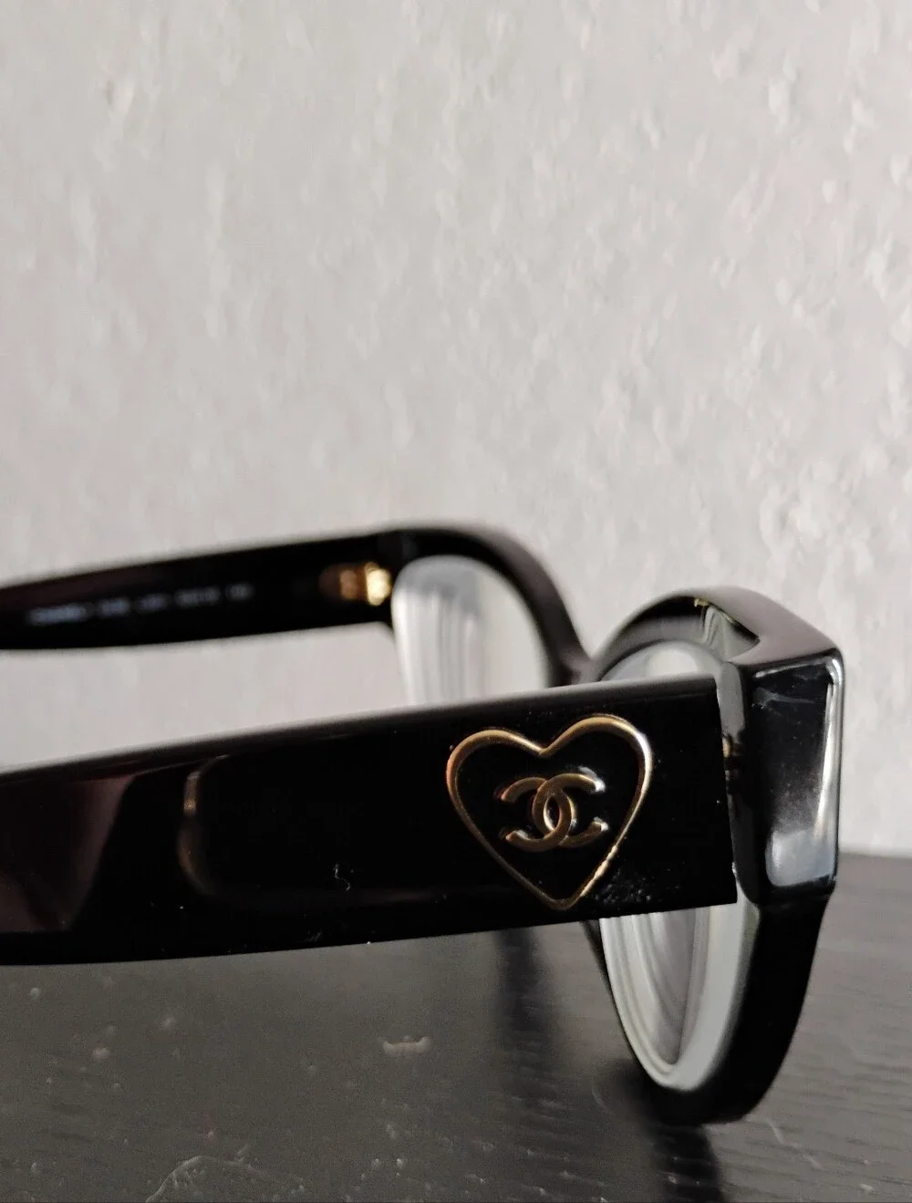 Chanel CH3436 c.501 Cat Eye Heart Logo Glasses Frames